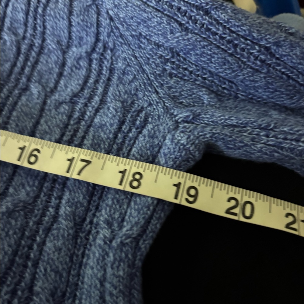 🛑LAST CHANCE🛑 St. John's Bay Blue Ribbed Women's Sweater NWOT - Picture 4 of 6